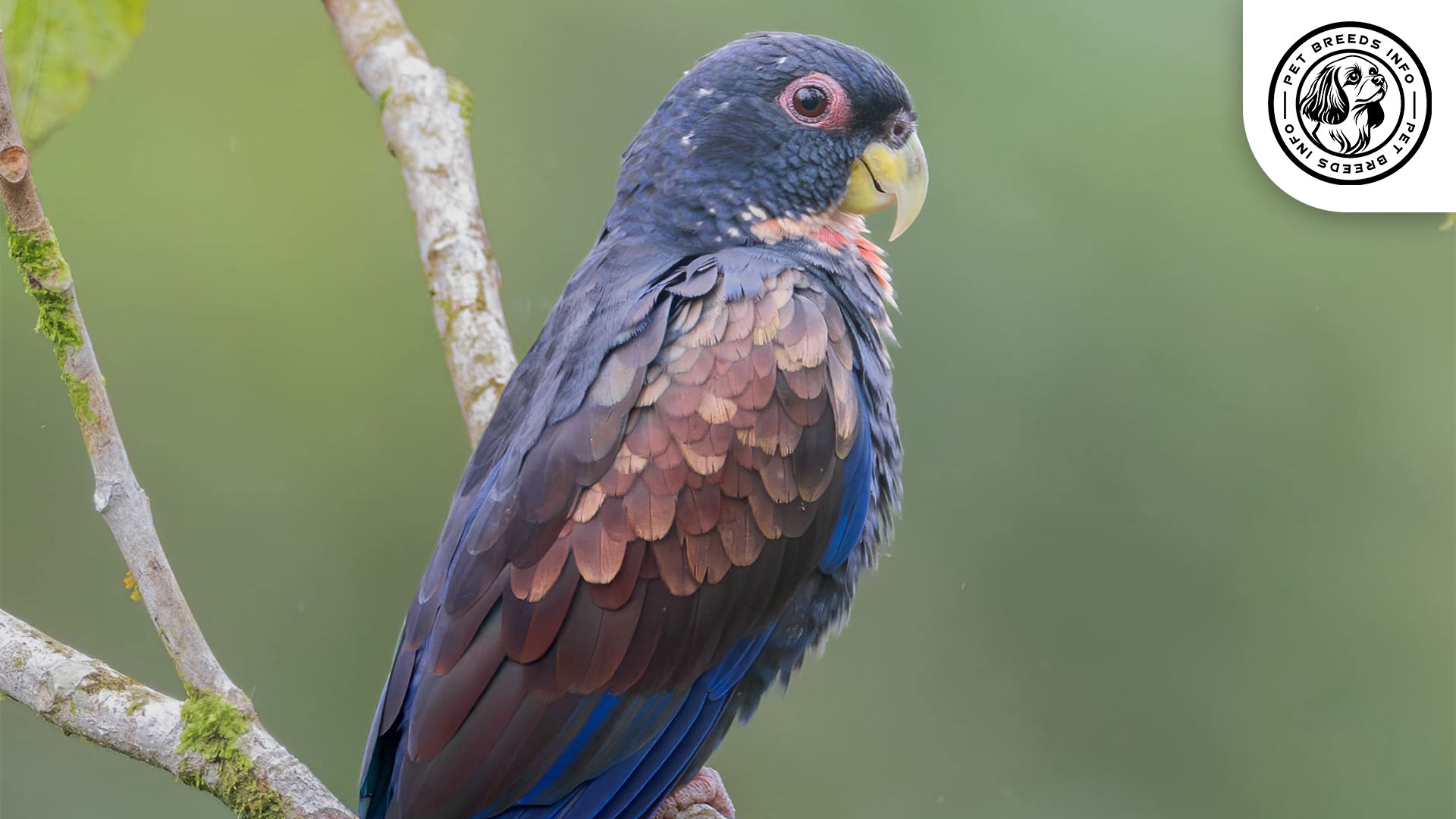 Bronze-winged Pionus Physical