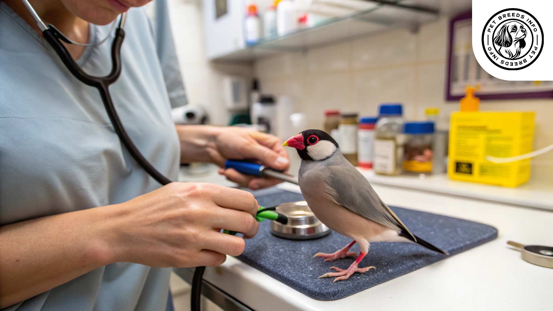 Java Finch (Java Sparrow) medical care