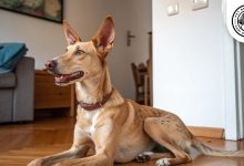Podenco Canario at home