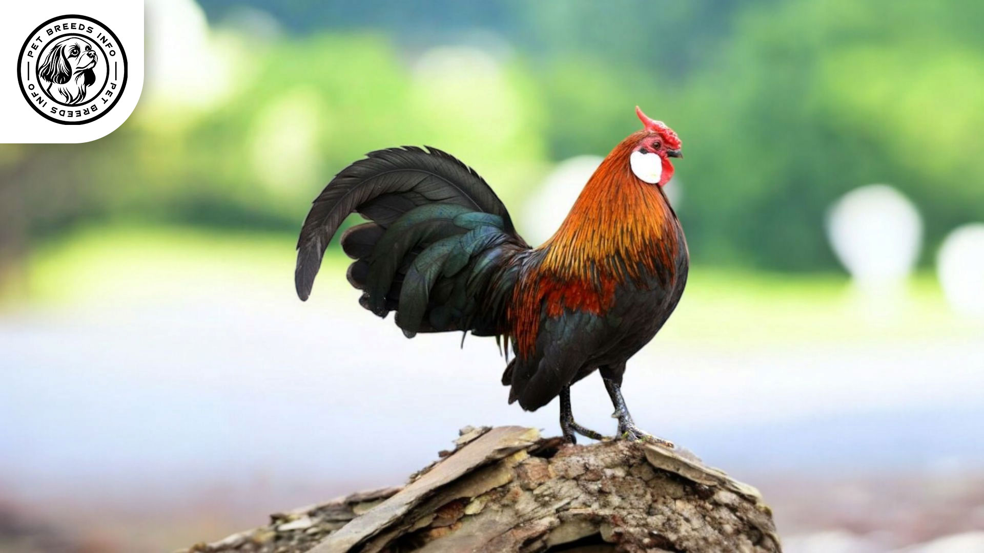 Rosecomb Bantam Chicken