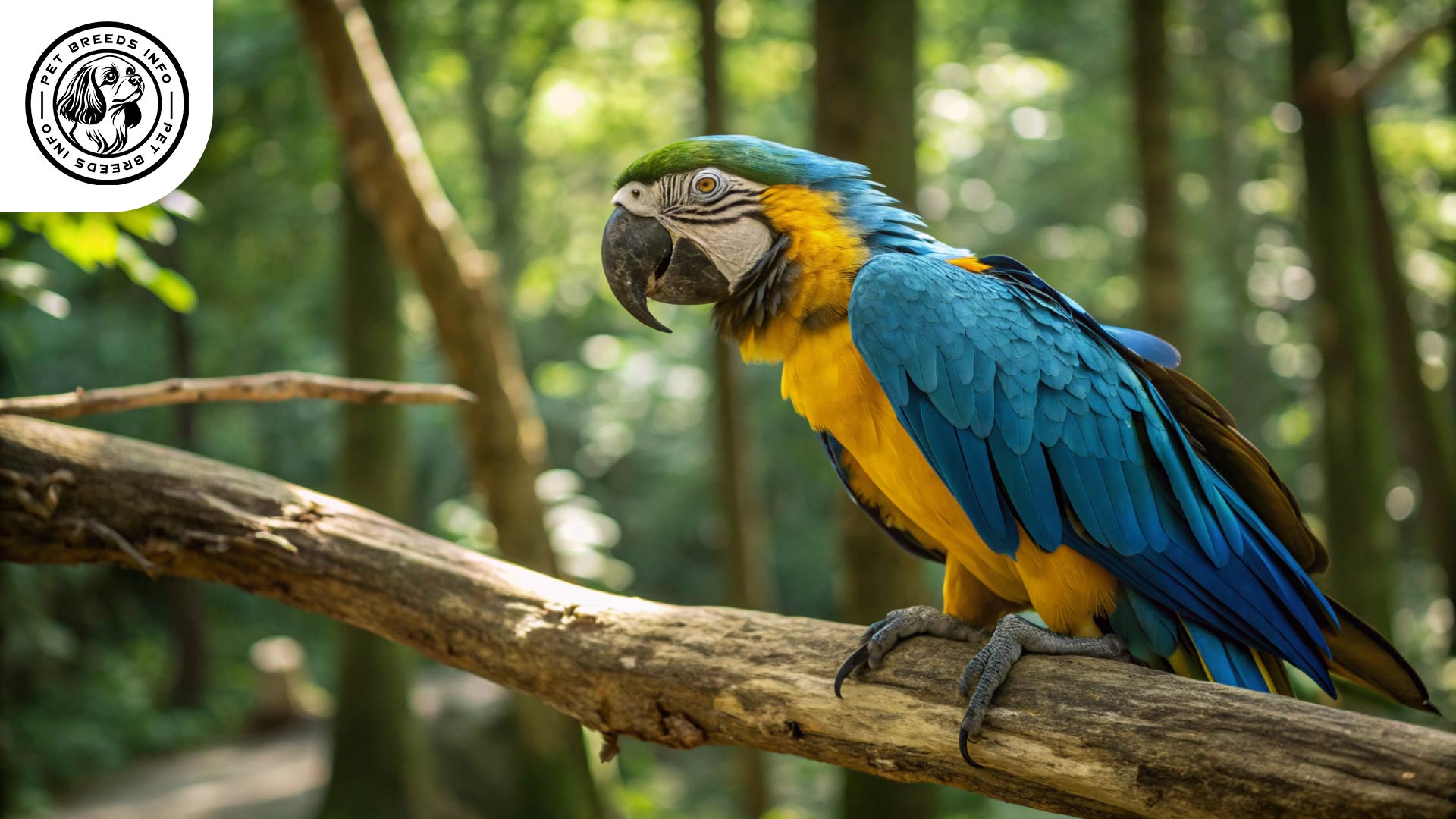 blue-and-yellow macaw bird Personality