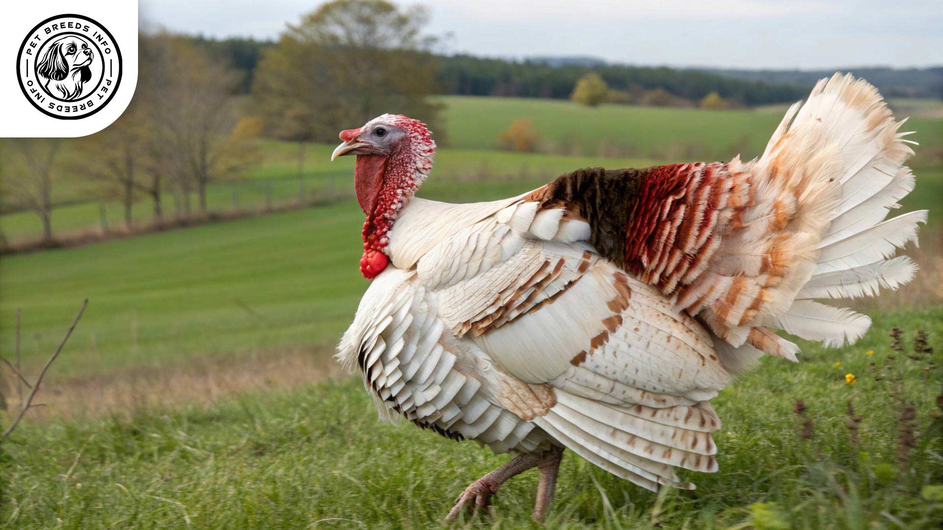 bourbon red turkey Personality