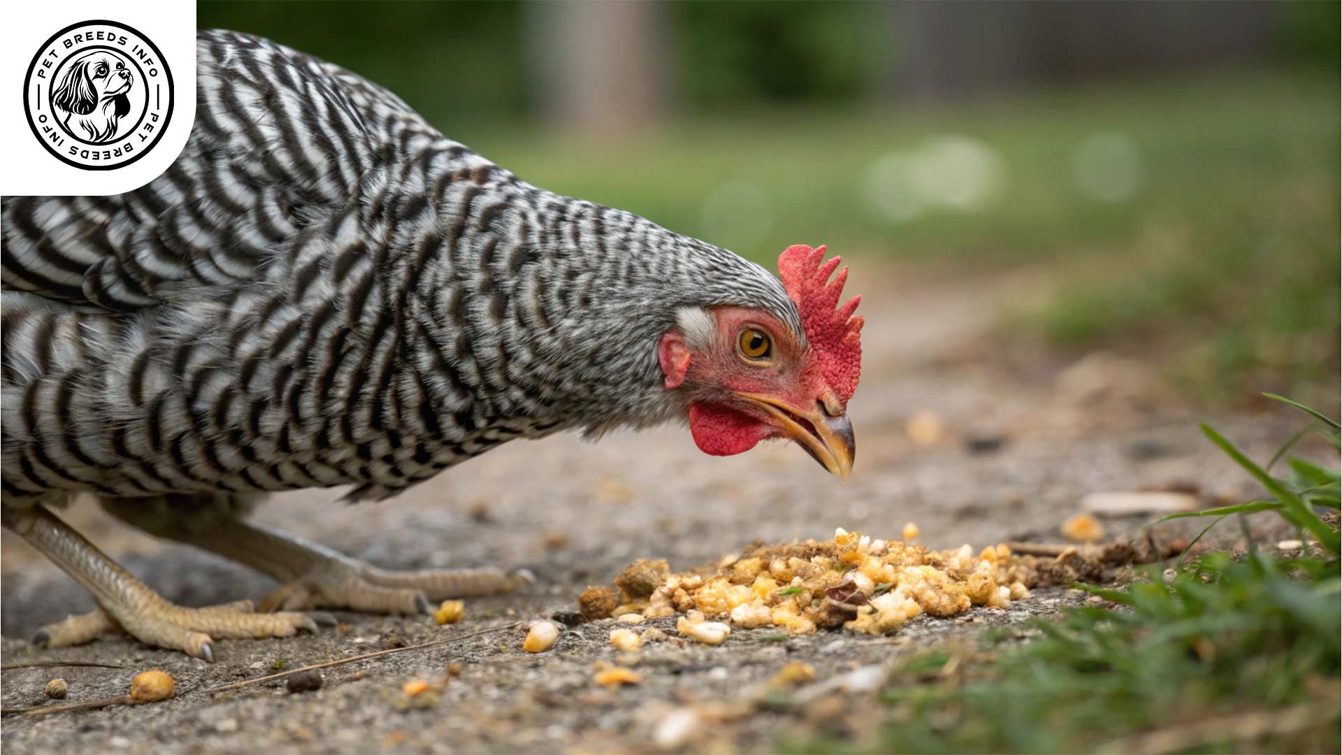 dominique chicken breed Diet