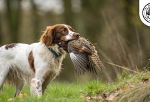 french spaniel hunting